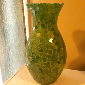 Mosaic Vase, Kelly